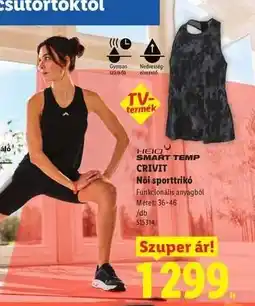 Lidl CRIVIT Női sportrikó ajánlat