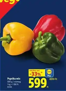 Lidl Paprika mix ajánlat