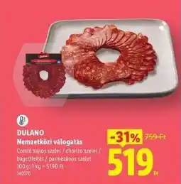 Lidl DULANO ajánlat