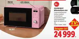 Lidl SILVERCREST Mikrohullámú sütő ajánlat