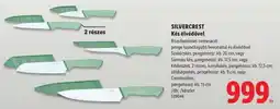 Lidl SILVERCREST Kés élvédővel ajánlat