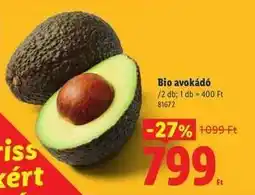 Lidl BIO AVOKÁDÓ ajánlat