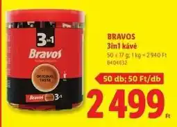 Lidl BRAVOS 3in1 kávé ajánlat