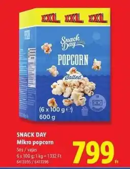 Lidl SNACK DAY ajánlat