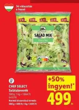 Lidl CHEF SELECT ajánlat