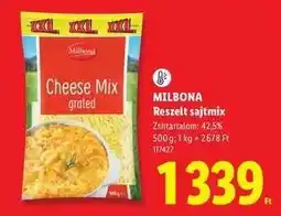 Lidl MILBONA ajánlat