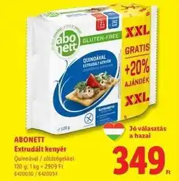 Lidl ABONETT Extrudált kenyér ajánlat