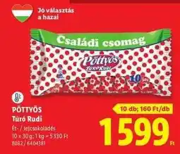 Lidl PÖTTYÖS Túró Rudi ajánlat