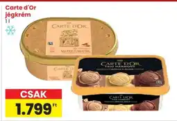 Interspar CARTE D'OR Jégkrém ajánlat