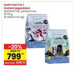 Interspar Cafe Frei 2 in 1 instant jegeskávé ajánlat