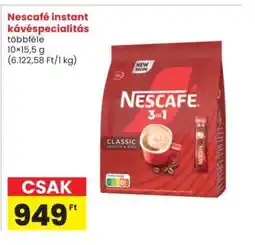 Interspar Nescafé instant kávéspecialitás ajánlat