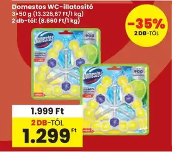 Interspar Domestos WC-illatosító ajánlat
