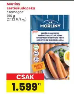 Interspar Morliny sertésrudacska ajánlat