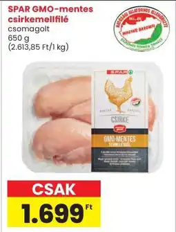 Interspar SPAR GMO-mentes csirkemellfilé ajánlat