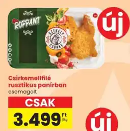 Interspar Csirkemellfilé rusztikus panírban ajánlat