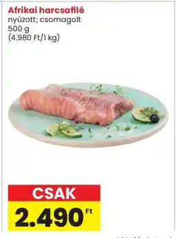 Interspar Afrikai Harcsafilé ajánlat