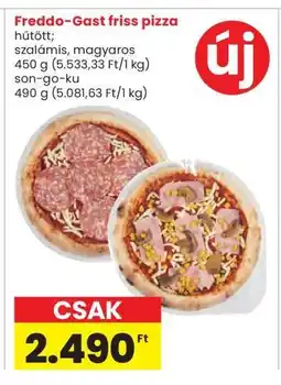 Interspar Freddo-Gast friss pizza ajánlat