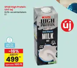 Interspar SPAR High Protein UHT tej ajánlat