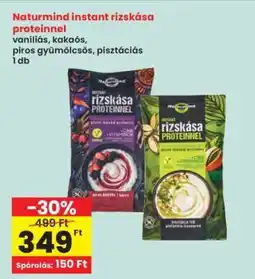 Interspar Naturmind instant rizskása proteinnel ajánlat