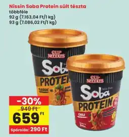 Interspar Nissin Soba Protein sült tészta ajánlat