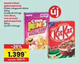 Interspar NESTLÉ KitKat Gabonapehely ajánlat