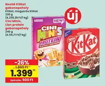 Interspar NESTLÉ KitKat Gabonapehely ajánlat