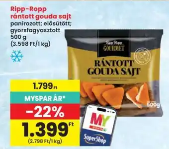 Interspar Ripp-Ropp Rántott Gouda Sajt ajánlat