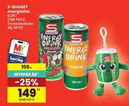 Interspar S-BUDGET energiaital ajánlat