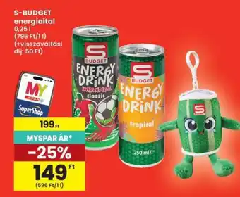 Interspar S-BUDGET energiaital ajánlat