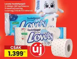 Interspar Lovely toalettpapír ajánlat