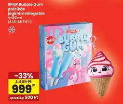 Interspar SPAR Bubble Gum pálcikás jégkrémválogatás ajánlat