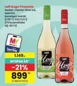 Interspar LAFI HUGO FRIZZANTE ajánlat
