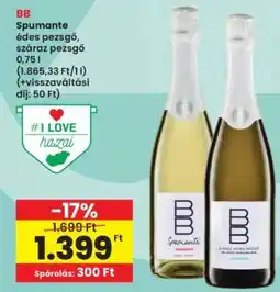 Interspar BB Spumante ajánlat