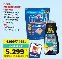 Interspar FINISH Mosogatógép-tabletta ajánlat