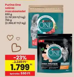Interspar Purina ONE Száraz Macskaeledel ajánlat
