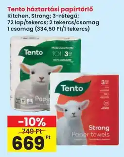 Interspar Tento háztartási papírtörlő ajánlat