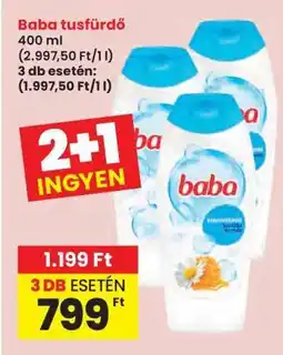 Interspar BABA Tusfürdő ajánlat