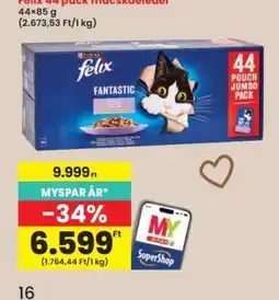 Interspar Felix 44 pack macskeledel ajánlat