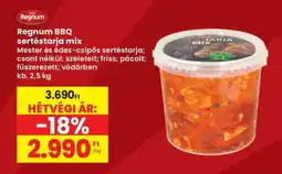 Interspar Regnum BBQ sertéstarja mix ajánlat