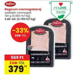 Spar Regnum csemegekaraj ajánlat