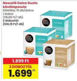 Spar NESCAFE Dolce Gusto kávékapszula ajánlat
