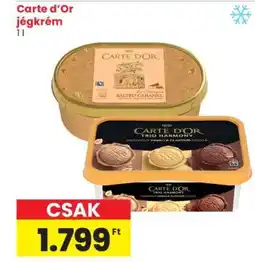 Spar CARTE D'OR Jégkrém ajánlat
