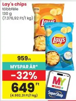 Spar LAY’S Chips ajánlat