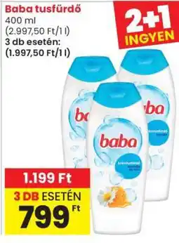Spar BABA Tusfürdő ajánlat