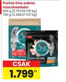 Spar Purina ONE Száraz Macskaeledel ajánlat