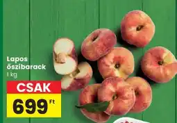 Spar Lapos őszibarack ajánlat