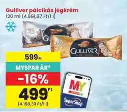 Spar Gulliver pálcikás jégkrém ajánlat