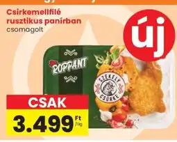 Spar Csirkemellfilé rusztikus panírban ajánlat