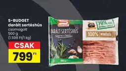 Spar S-BUDGET darált sertéshús ajánlat