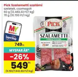 Spar Pick Szalametti szalámi ajánlat
